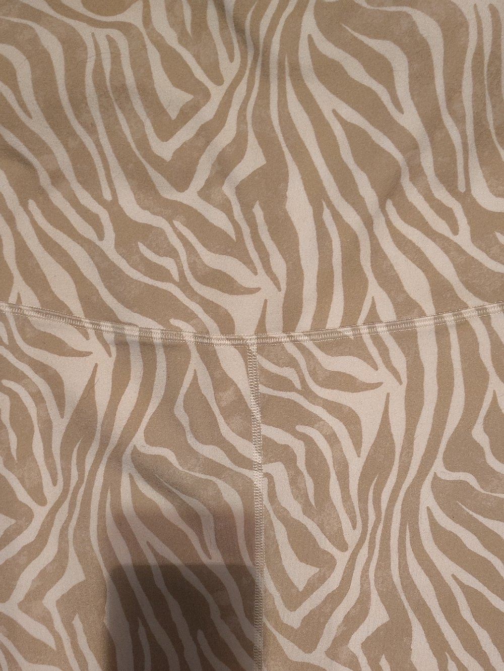 Old Navy Beige Zebra Print Women’s Active Tank Romper - Picture 3 of 9